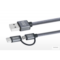 0.2m Type-C/Micro USB to USB 
